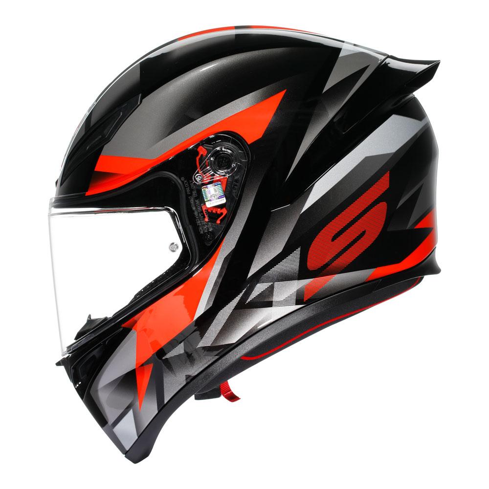 AGV K1 S - FASTLAP BLACK/GREY/RED