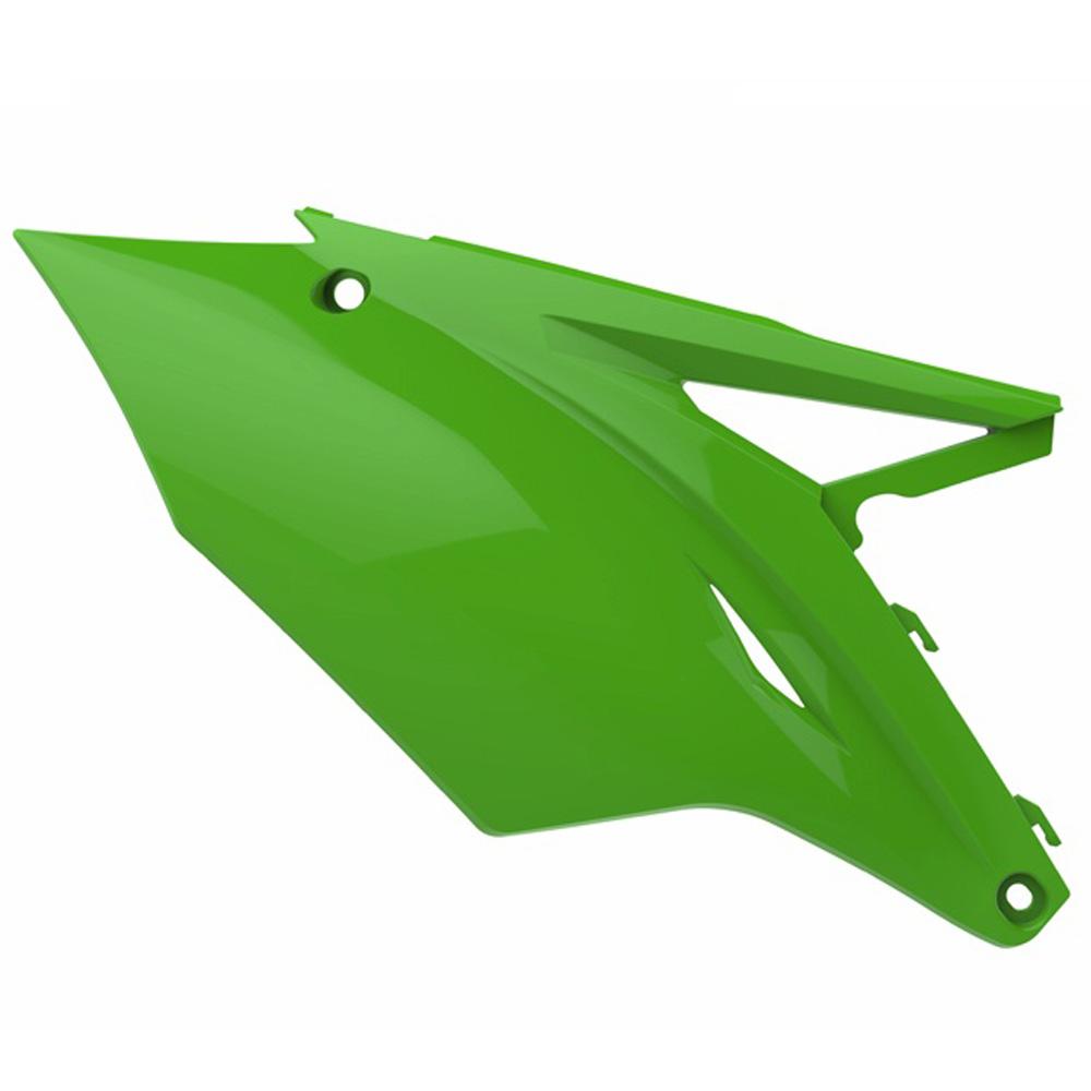 Polisport Kawasaki Side Panels KX 250 2021 - 2022 KX 450 2019 - 22, Black