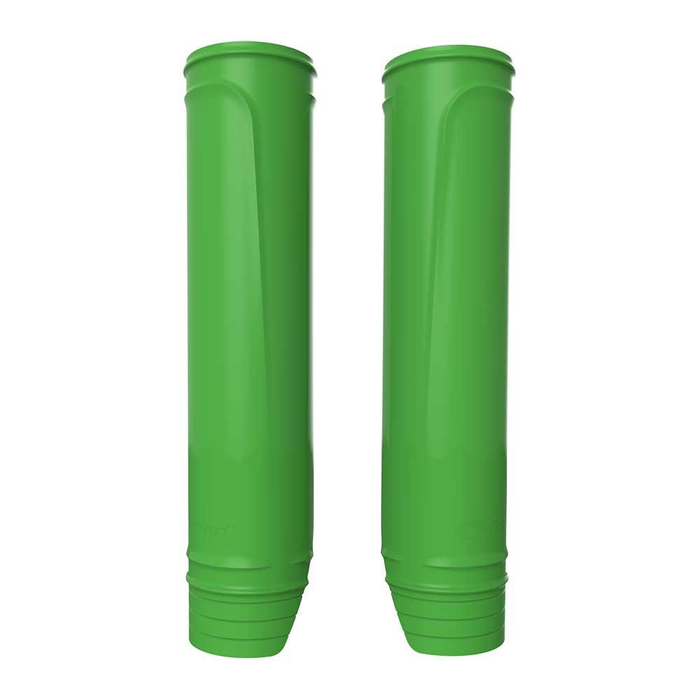 Z POLISPORT UPPER FORK PROTECTORS UNIVERSAL GREEN [B12]