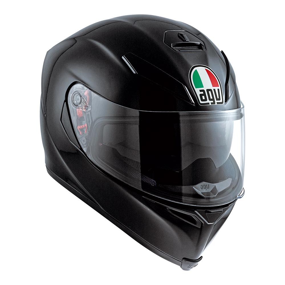 K3 SV - GLOSS BLACK - AGV Helmets Australia