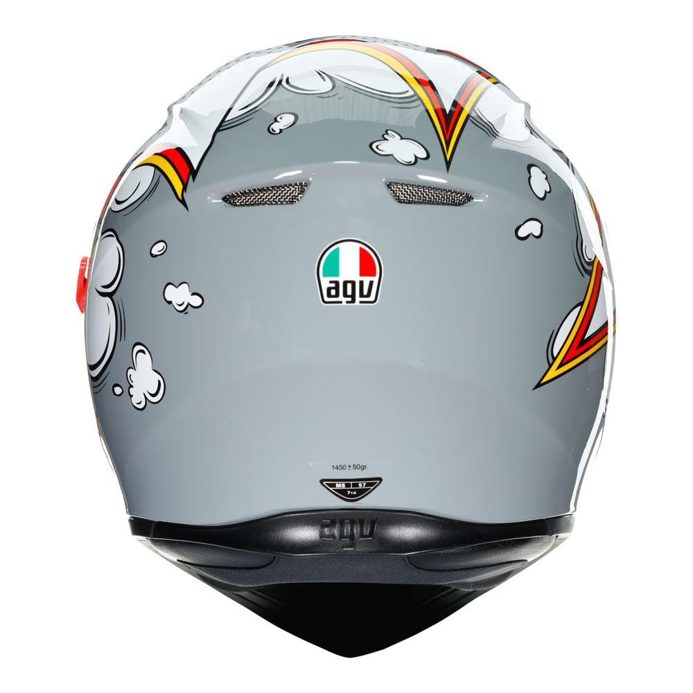 AGV K3 SV BUBBLE GREY/WHITE