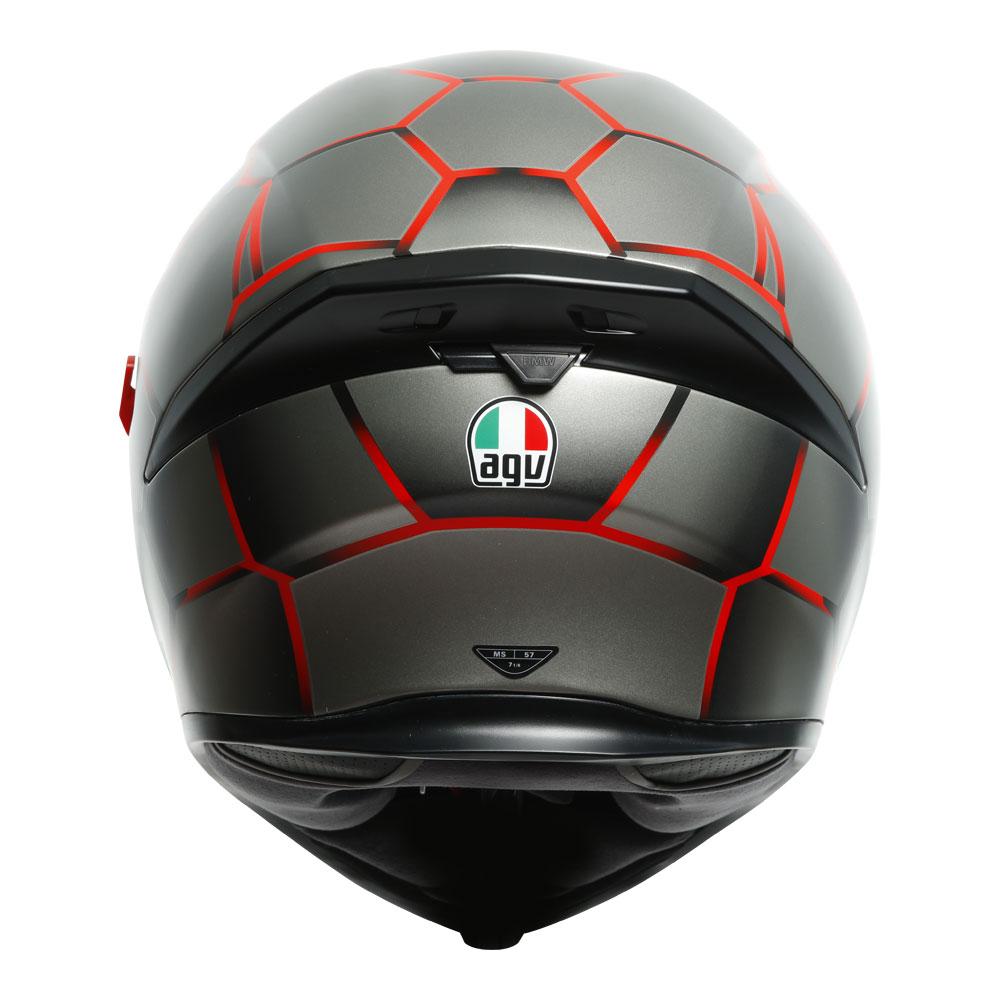 agv k5 darkstorm red AGV K5 S